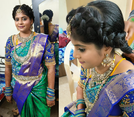 Bridal Hair Styling & Draping