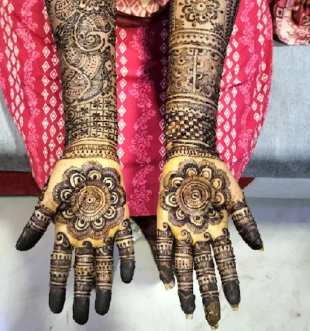 Traditional Indian Bridal Mehandi